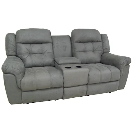 Reclining Loveseat with Console and Cupholders